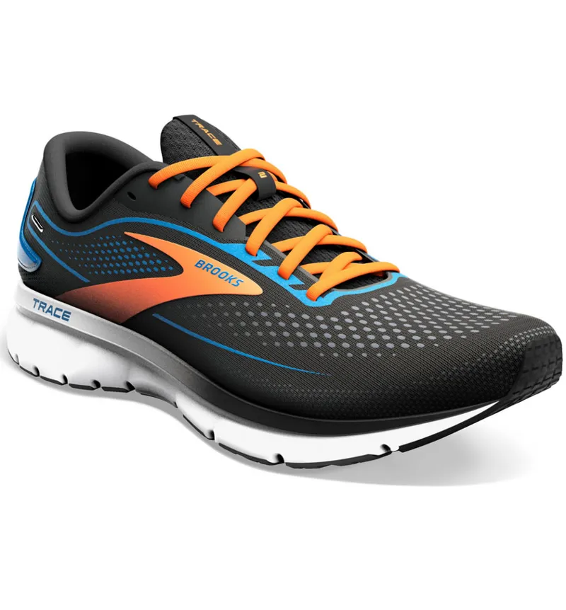Brooks Men's Trace 2 - Classic Blue/Orange-2